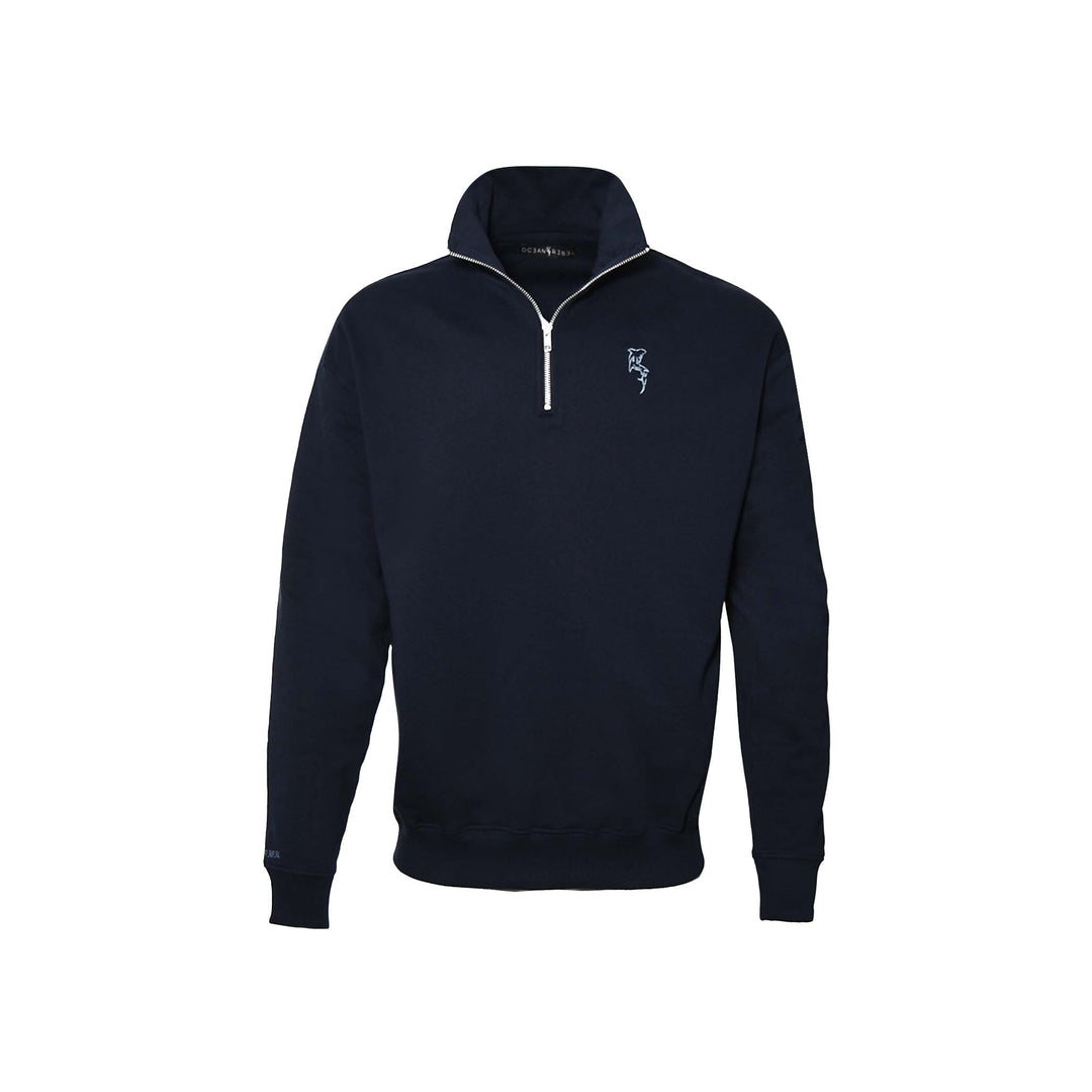【frey】完売品！ALWAYS SWEAT/Navy LuxeFleece Oversized Sweatshirt | Beyond Yoga